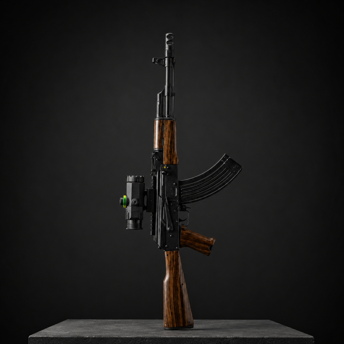 AK47 – Rechargeable Gel Blaster Gun, 5V Battery, Plastic & Nylon Construction, 14+