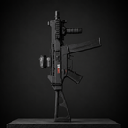 UMP-45 – Rechargeable Gel Blaster Gun, 5V Battery, Plastic & Nylon Construction, 14+